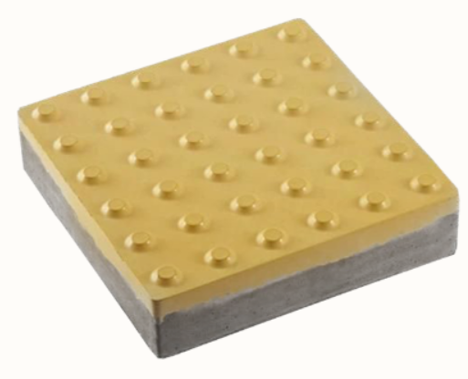 Тактильний покажчик Шаблон уваги 30-30-6 жовтий